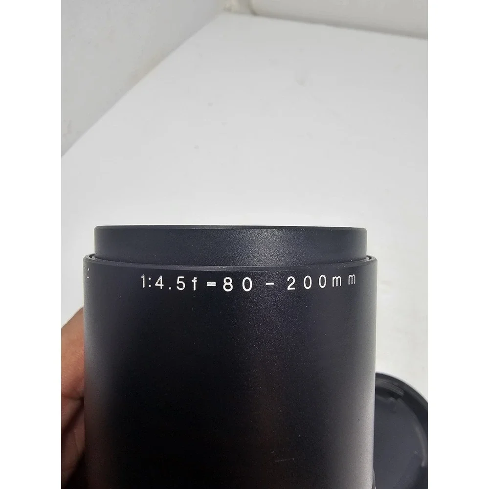JCPenney Multi Coated Optics 55mm 1:4.5f 80-200mm Manual Focus‎ Lens W/ Case